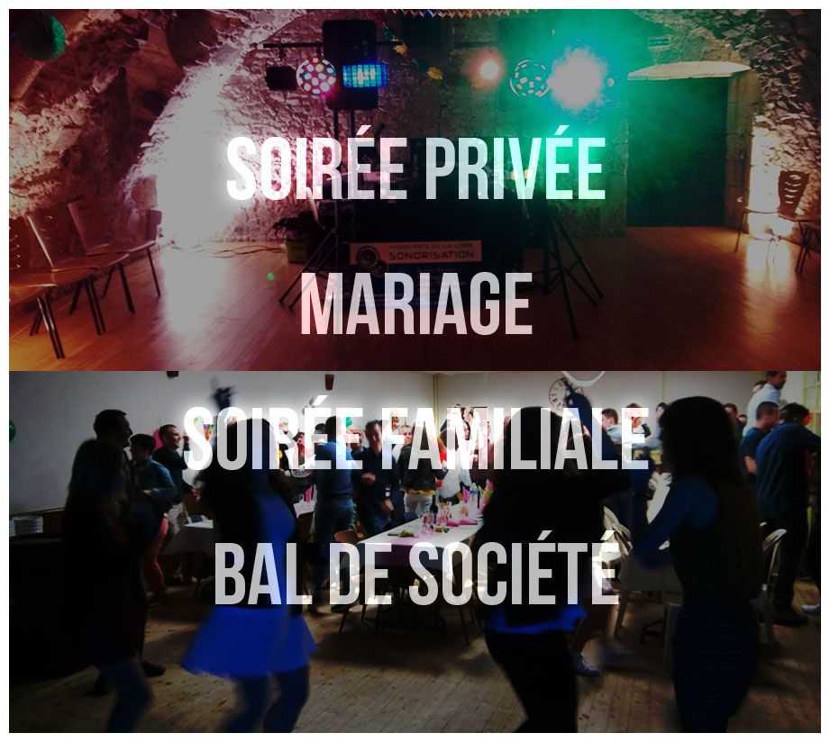 soire prive, mariage, soire familiale, bal de socit